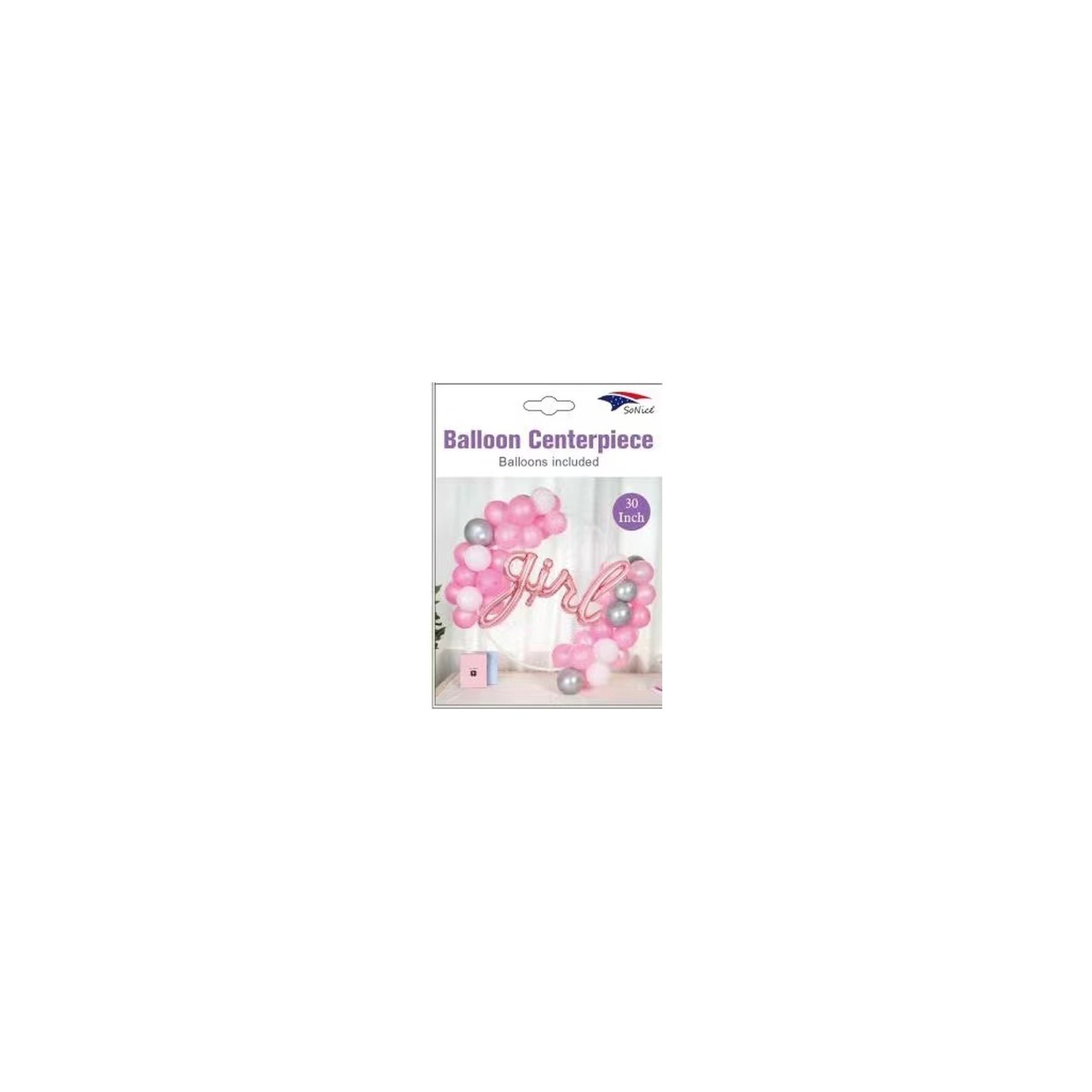 30"Girl Bannlloon Arch Kit 6Pcs Inner